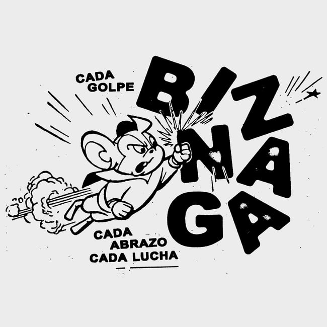 Camiseta 'Ratone' en color blanco