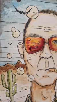 Image 3 of Hunter s thompson original painting 