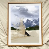 Digging - 40x50cm Giclee Print