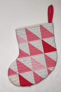 Image 4 of Handmade Quilted Mini Stocking #1