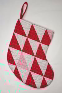 Image 3 of Handmade Quilted Mini Stocking #1