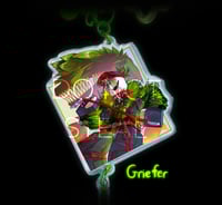 Image 4 of BLOCKTALES ROBLOX KEYCHAIN, Player | Griefer | Cruel King (connecting keychain, star clasped & bell)