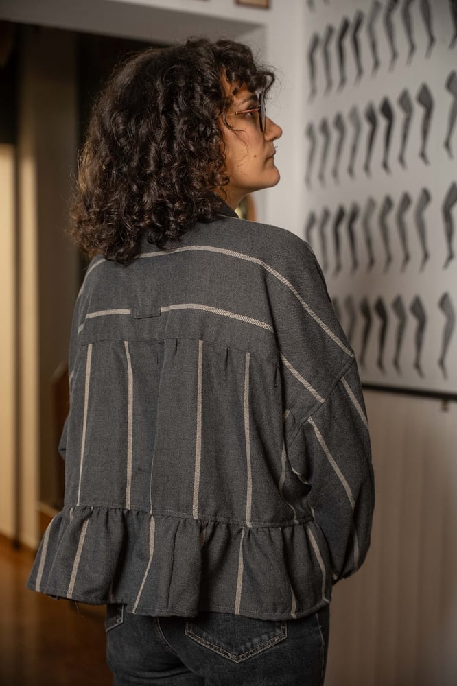 Image of Mari Flanella a righe