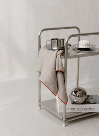 Image 1 of t-towel - red edge