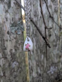 Image 3 of "Steep in Faith" Pink Teacup Necklace