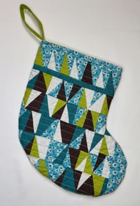 Image 4 of Handmade Quilted Mini Stocking #10