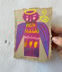 Image 4 of 5 little peace angels / work on paper 