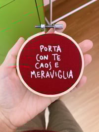 Image 1 of Telaio Caos e Meraviglia Bordeaux