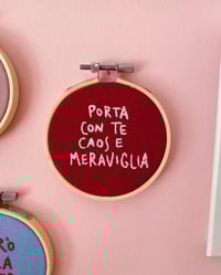 Image 2 of Telaio Caos e Meraviglia Bordeaux