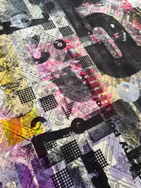 Image 2 of One-off typo letterpress poster #1-098