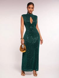 Image 3 of ROBE - Moulante Sexy Pour Femmes à Épaules Dénudées