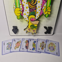 Image 3 of King Homer original wood cutout 