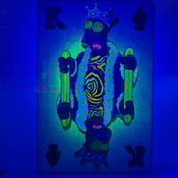 Image 4 of King Homer original wood cutout 