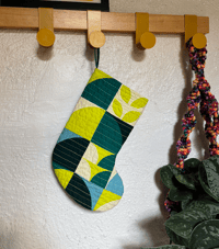 Image 1 of Handmade Quilted Stocking #2