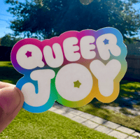 Image 2 of QUEER JOY STICKER