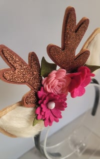 Image 3 of Floral reindeer ears