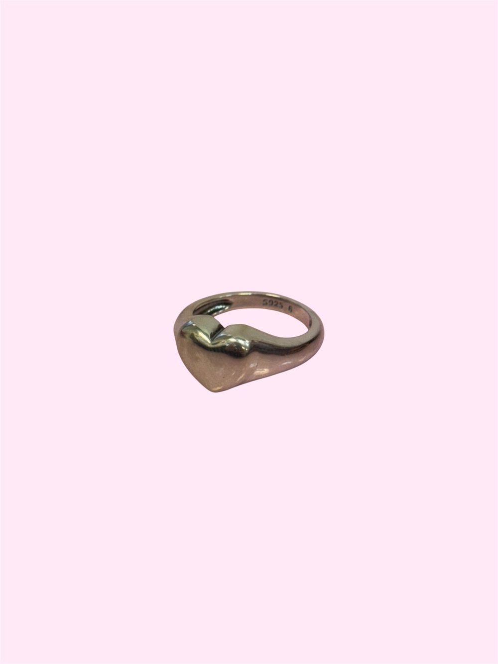 Image of Heart Signet Ring 💝