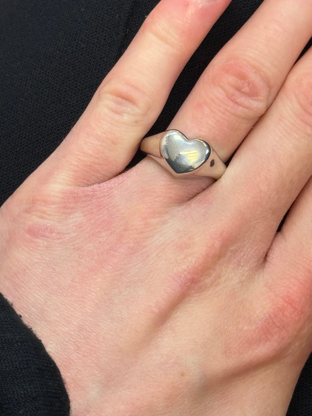 Image of Heart Signet Ring 💝