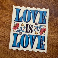 Image 2 of LOVE IS LOVE STICKER