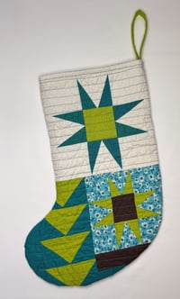 Image 3 of Handmade Quilted Stocking #8