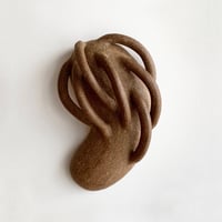 Image 1 of Petite sculpture murale (foisonnement marron)