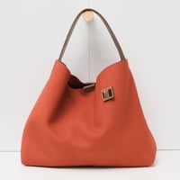 Image 1 of Ode to a Furoshiki in napped rust