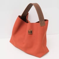 Image 4 of Ode to a Furoshiki in napped rust