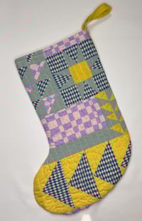 Image 3 of Handmade Quilted Stocking #9 
