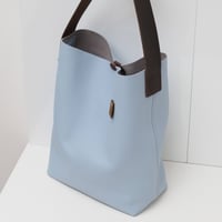 Image 5 of Tube Tote in pebbled sky