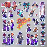 Image 4 of The Three Stooges NES Sticker/Magnet Sets (22 Pieces)