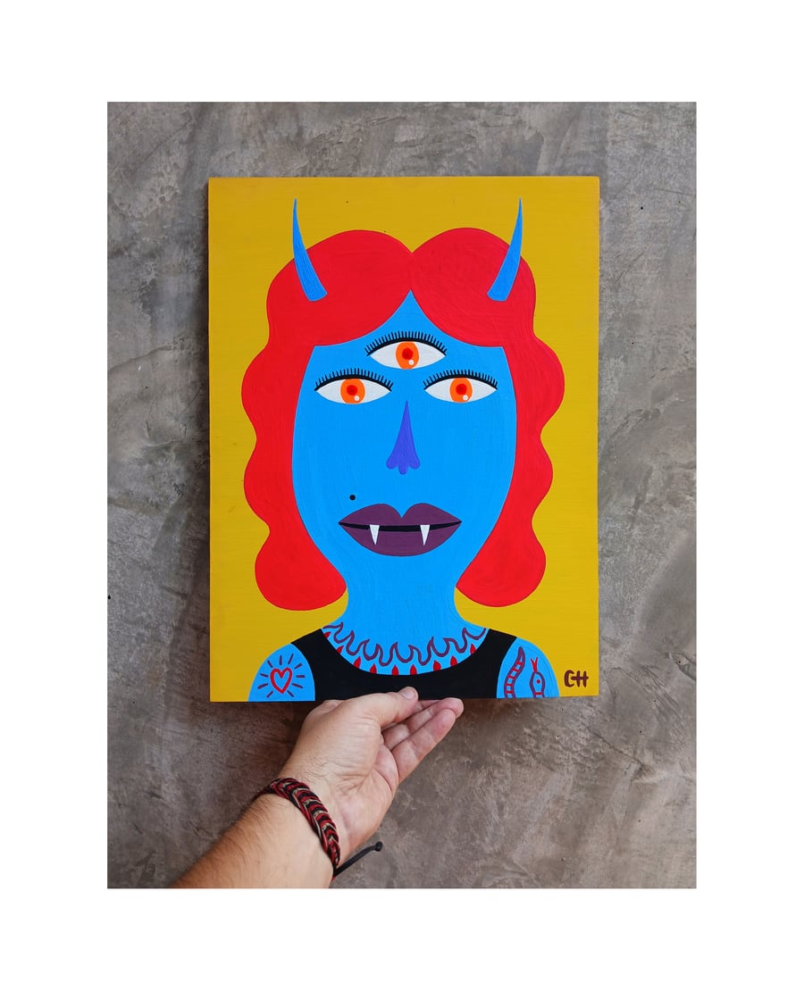 Image of BONNIE BLUE DEVIL