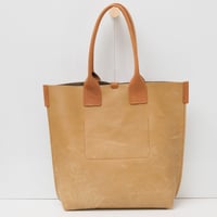 Image 3 of Tall Tote in vintage camel