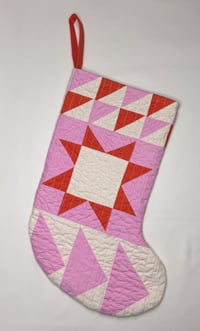 Image 3 of Handmade Quilted Stocking #13 