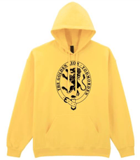 Golden Lion Logo Hoodie