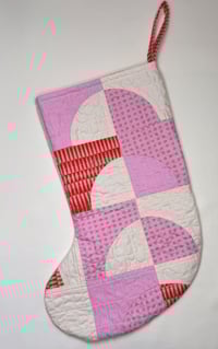 Image 2 of Handmade Quilted Stocking #15