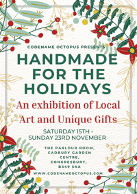 Image 1 of Codename Octopus Present ‘Handmade for the Holidays’ from 15/11/25