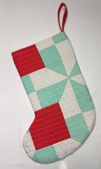 Image 4 of Handmade Quilted Stocking #16
