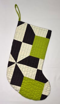 Image 3 of Handmade Quilted Stocking #18