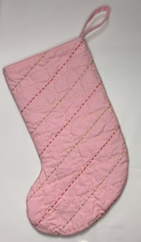 Image 2 of Hand Quilted Stocking #1