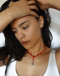 Image 1 of la virgencita en rojo