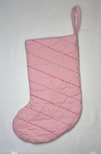 Image 2 of Hand Quilted Stocking #2