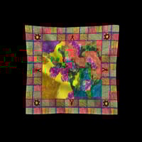 Image 1 of Head Scarf "Can an amaranthine flower Bloom within an earthly bower ?"