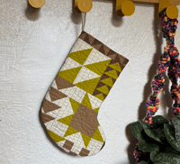 Image 2 of Handmade Quilted Stocking #4