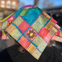 Image 3 of Head Scarf "Can an amaranthine flower Bloom within an earthly bower ?"