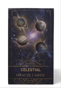 Image 3 of Celestial Zodiac Atlas Oracle Cards - Spiritual Deck