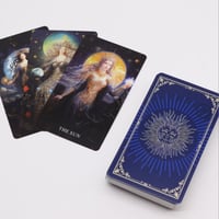 Image 1 of NEW Goddess Arcana Tarot Cards with Guide Book 