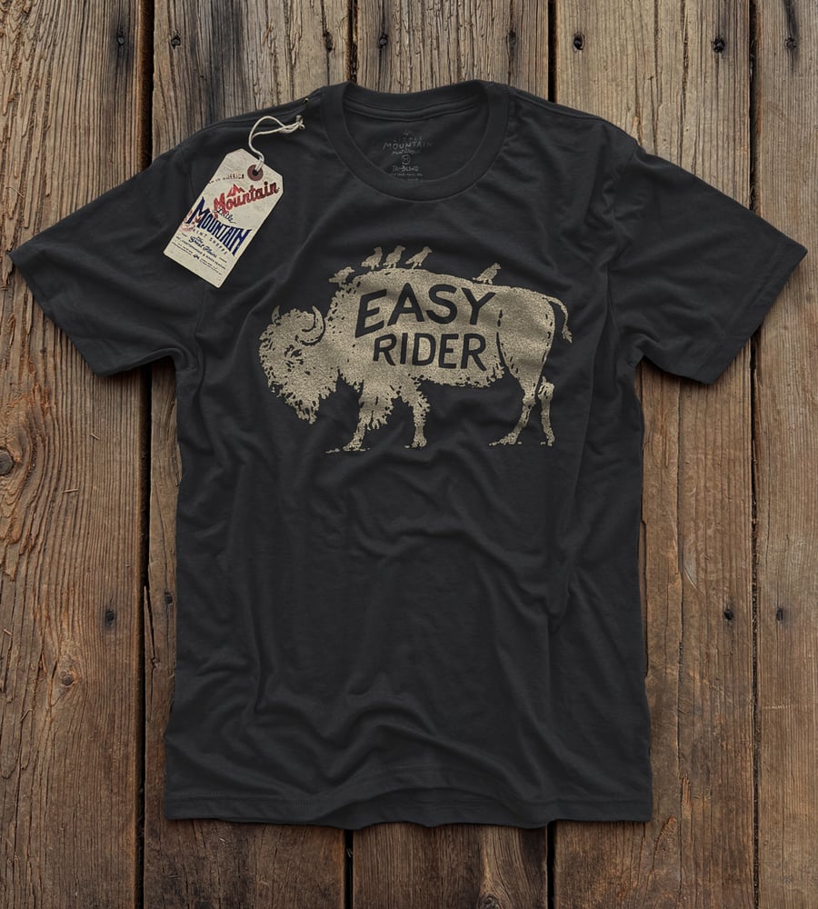 Image of Easy Rider Bison | Graphite