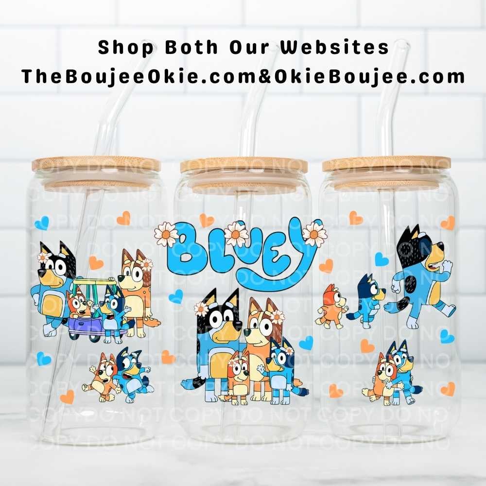 Image of Bluey Uv Dtf Wrap  W0650