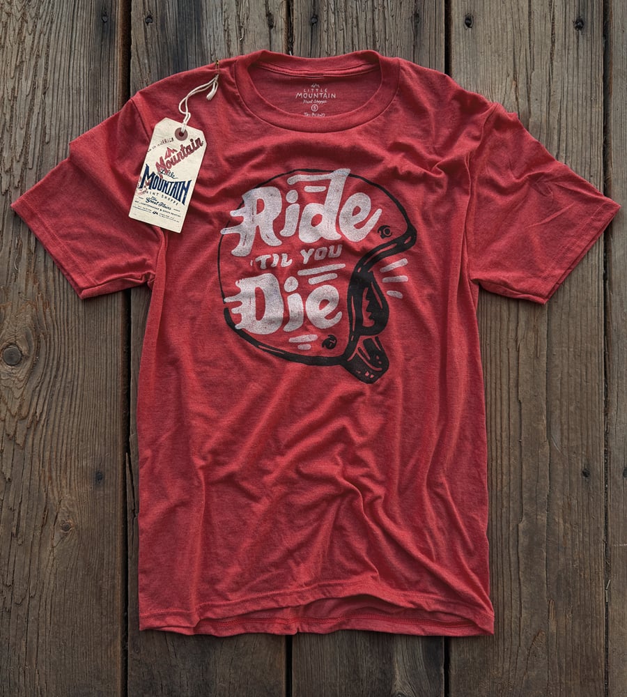 Image of Ride Til You Die | Heather Red