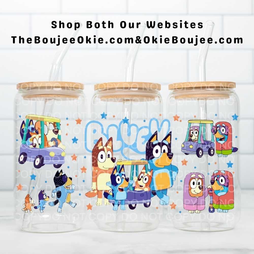 Image of Bluey Uv Dtf Wrap  W647